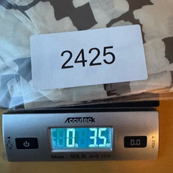 H&M Women Linen Tank Cami Button Up Large Lagom Artsy Beachy Lagenlook Cream NWT - Picture 8 of 8